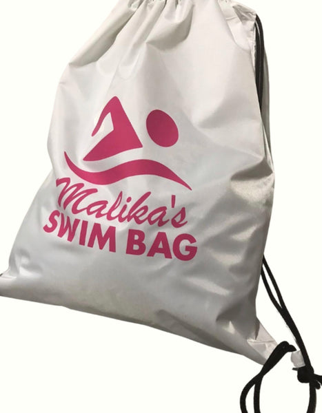 Waterproof Swim Bag - White