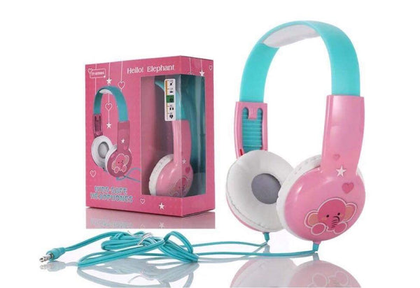Wired Headphones - Pink Elephant